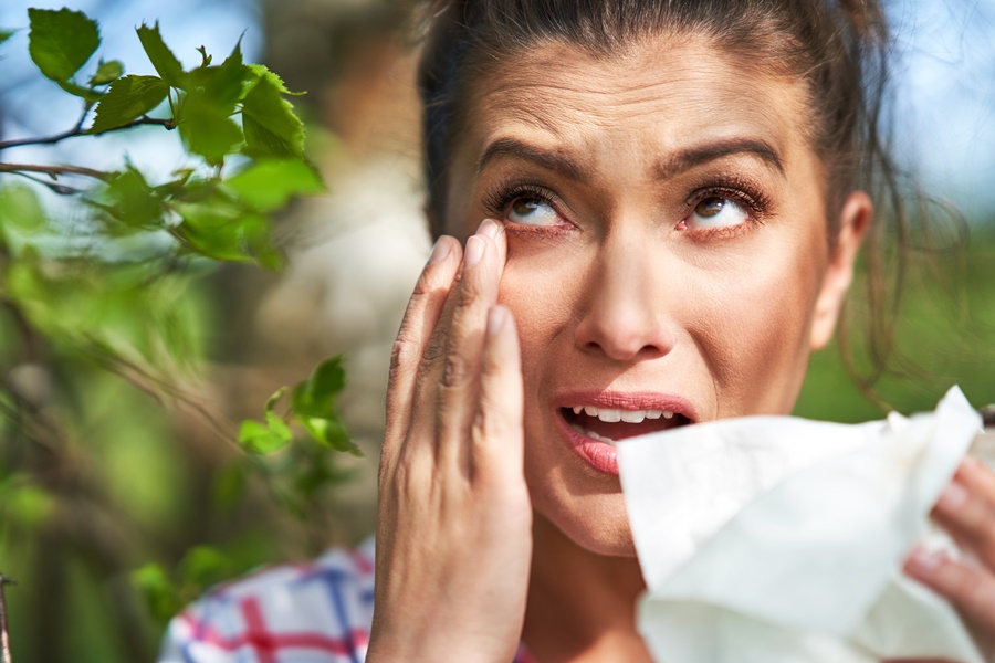 Borba s alergijama i bolne oči